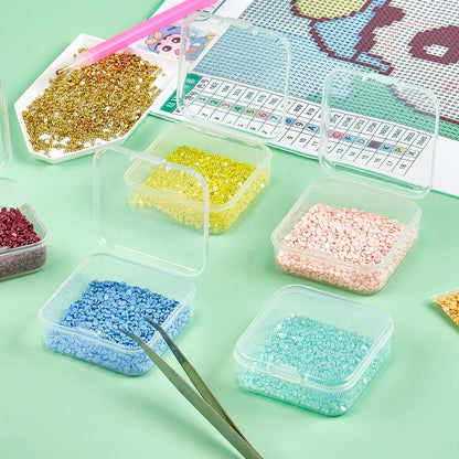 14 Pcs Jewellery Storage Organizer Transparent Box