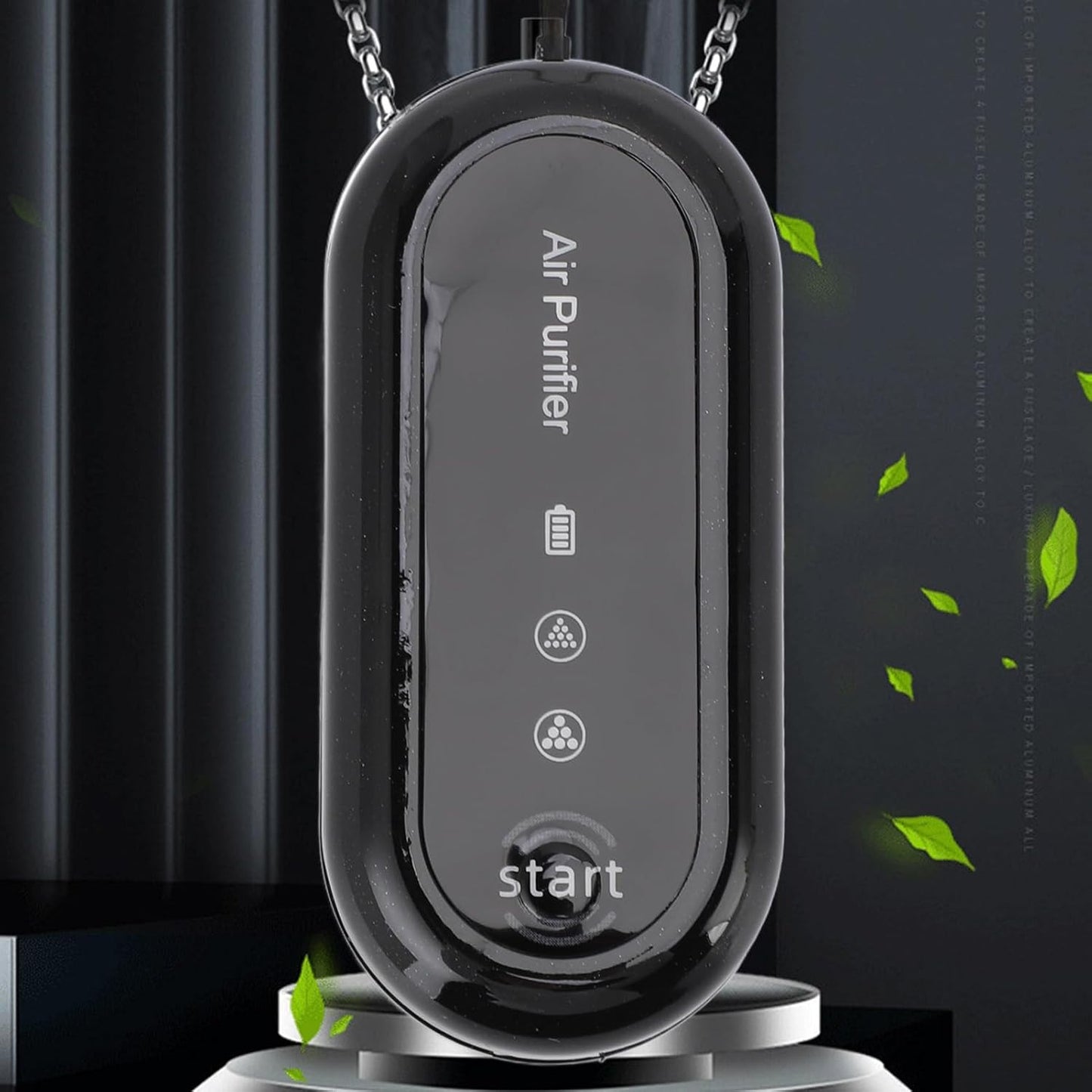 Portable Air Purifier USB Rechargeable Mini Air Cleaner for Home, Car & Office