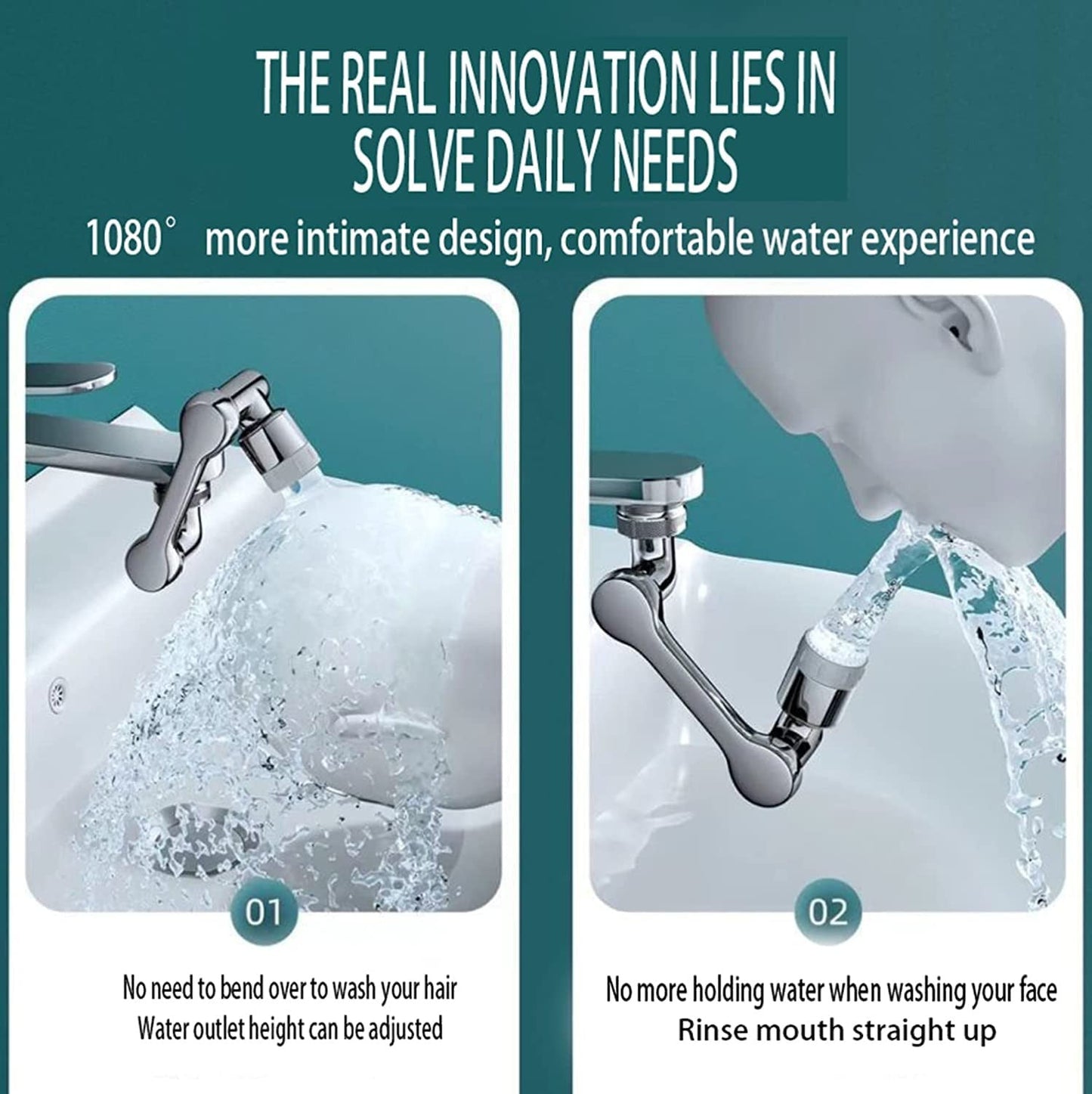 1080 FAUCET WATER SPLASH HEAD
