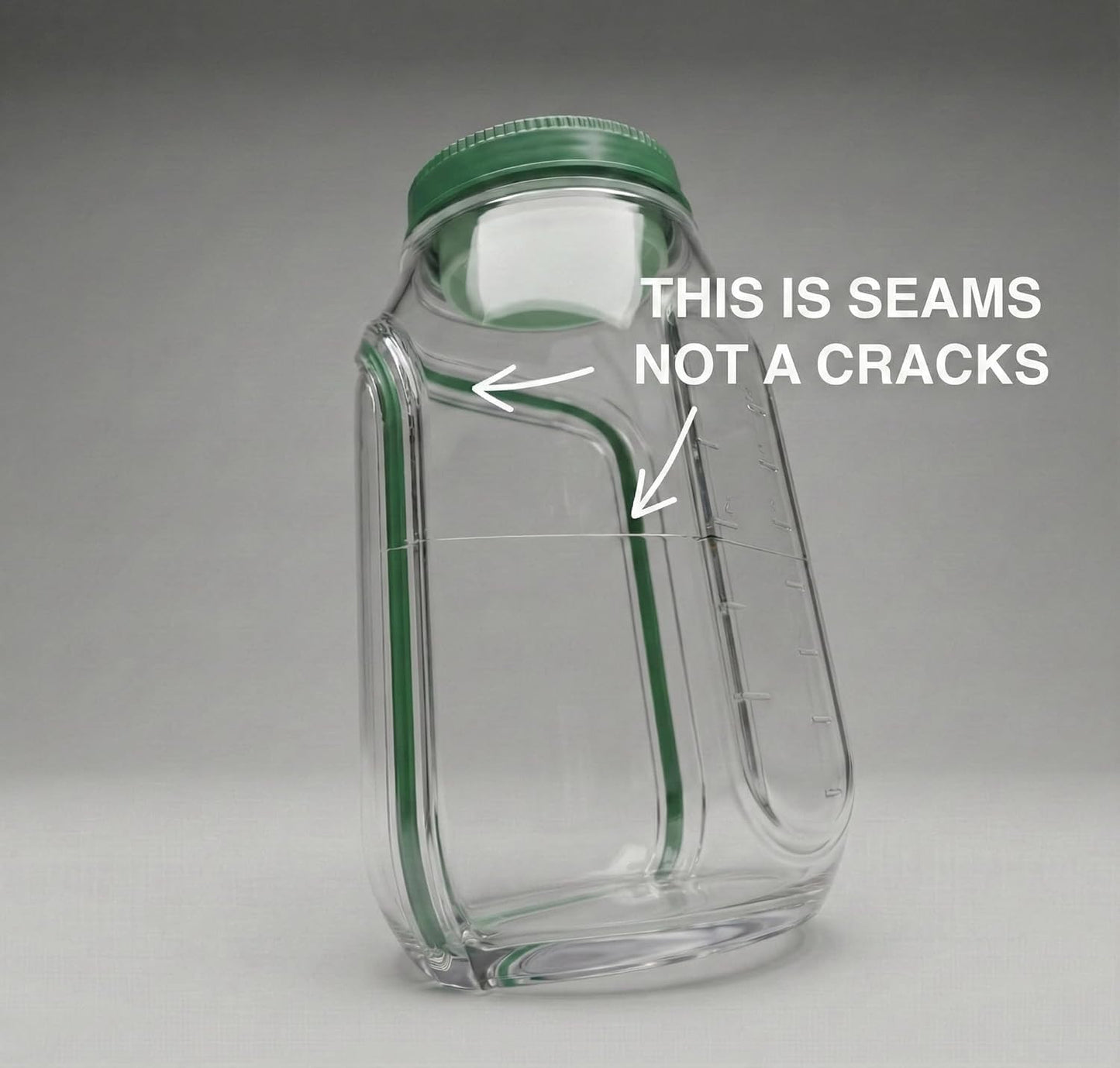 Leakproof Salad Jar Container with Dressing Cup
