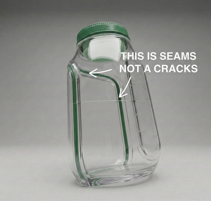 Leakproof Salad Jar Container with Dressing Cup
