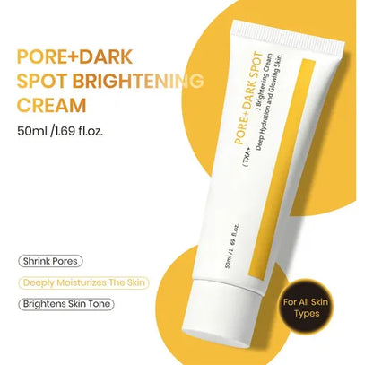 Brightening Cream for Dark Spots & Even Skin Tone | Niacinamide + Tranexamic Acid Face Cream