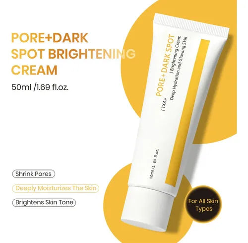 Brightening Cream for Dark Spots & Even Skin Tone | Niacinamide + Tranexamic Acid Face Cream