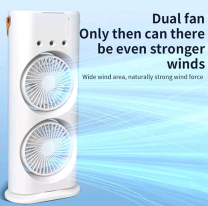 Spray Cooling Fan, Portable Mini Air Cooler