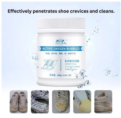 Oxygen Bubble & Powder Mesh Cloth Shoe Cleaner 280g
