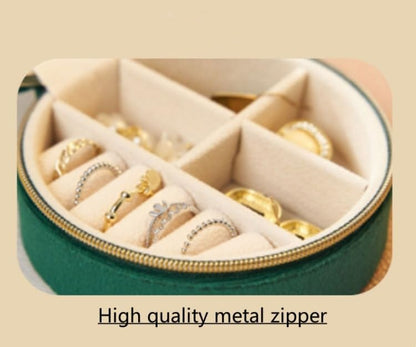 ROUND JEWELLRY ORGANIZER BOX