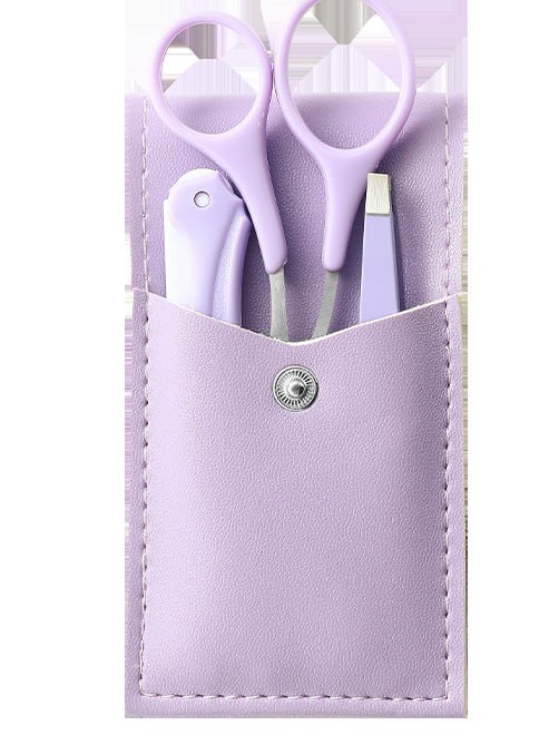 3-in-1 Eyebrow Grooming Kit | Eyebrow Razor, Scissor Comb & Tweezer Set