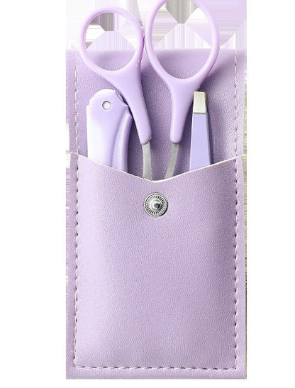 3-in-1 Eyebrow Grooming Kit | Eyebrow Razor, Scissor Comb & Tweezer Set