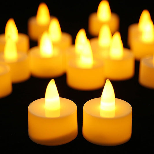 LED Switch Diya (Pack Of 4)