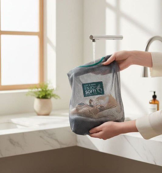 Multi-Purpose Kitchen Produce Washing  Mesh Storage Bag
