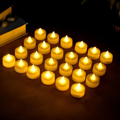 LED Switch Diya (Pack Of 4)