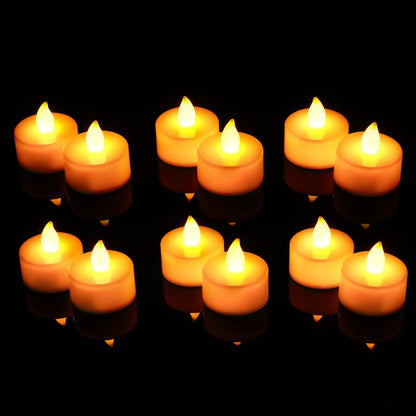 LED Switch Diya (Pack Of 4)