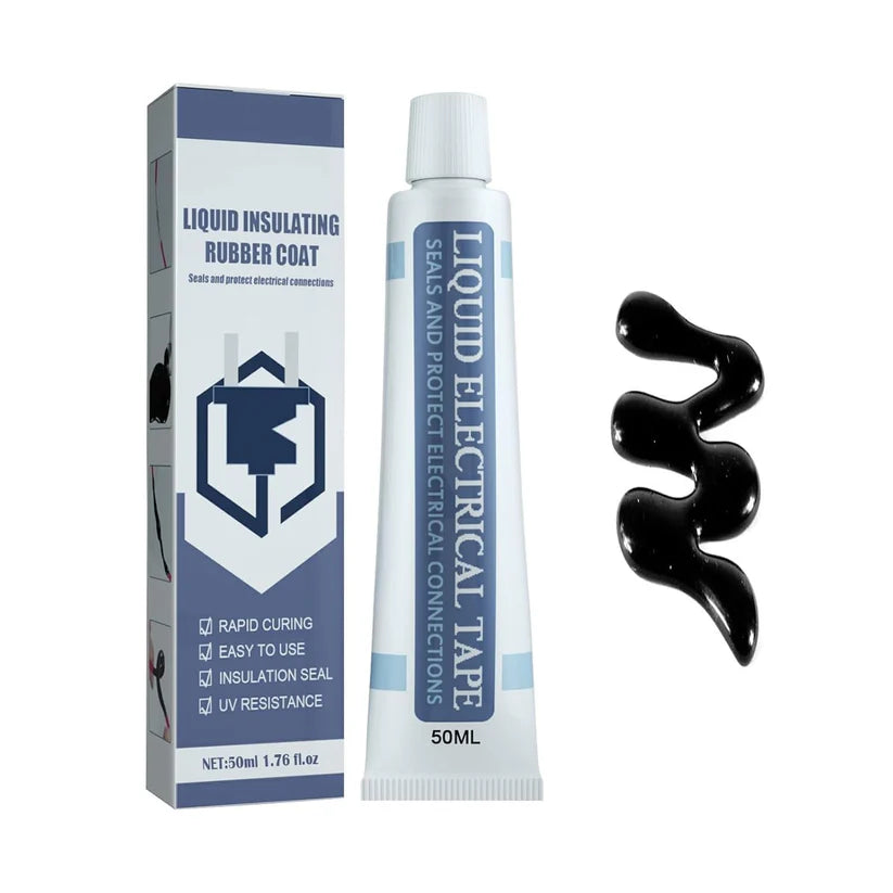 Liquid Electrical Tape Waterproof Wire Insulation Sealant for Cable Repair & Protection