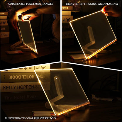 3D Acrylic LED Writing Board
