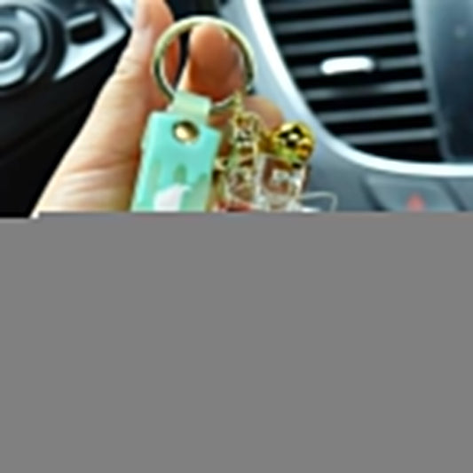 Liquid Floating keychain