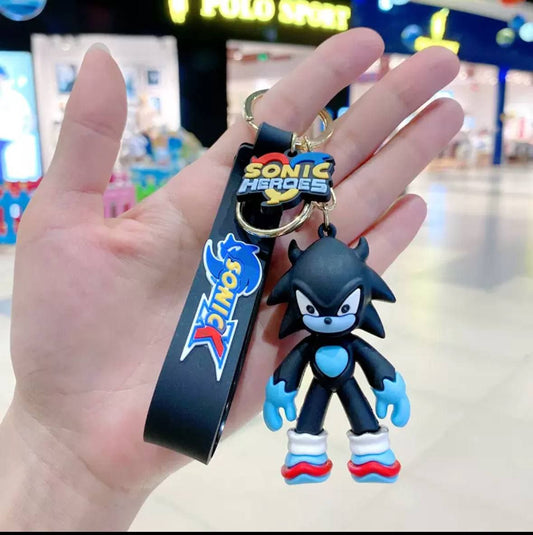 Sonic Keychain with id card
