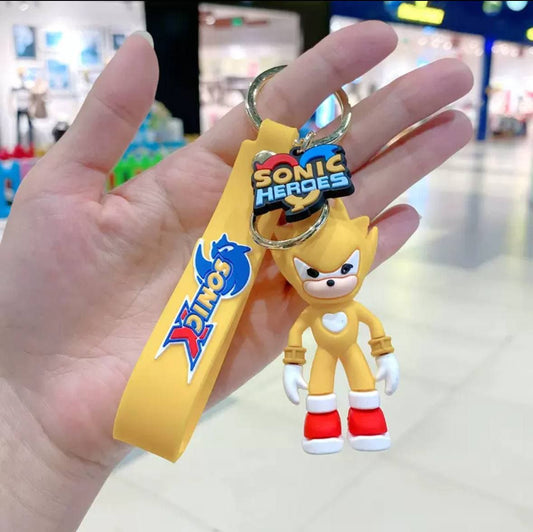 Sonic Keychain with id card