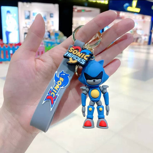 Sonic Keychain with id card