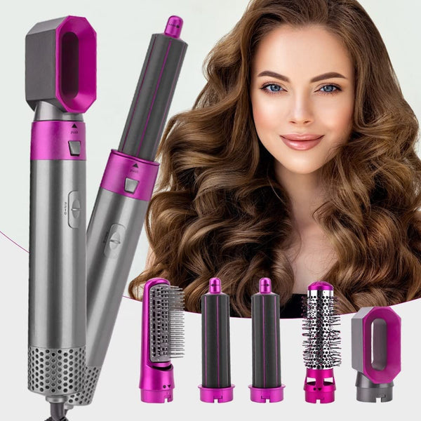 5 In 1 Hair Dryer Hot Air Brush Styler