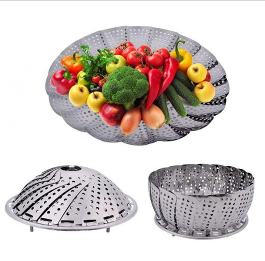 HOMEGURU FOLDING STEAMER BASKET