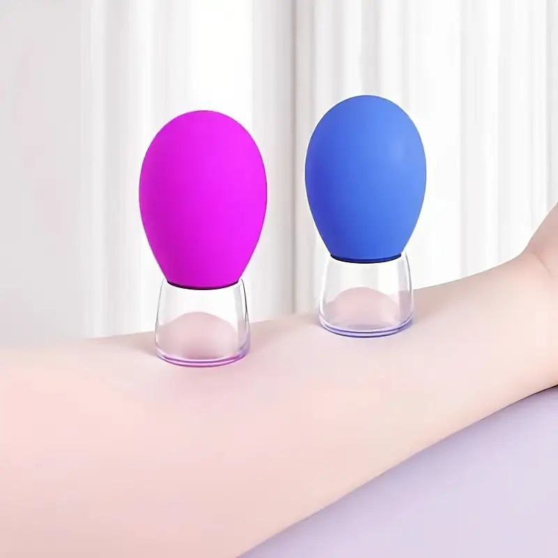 Facial Cupping Set for Face Massage | Glass Vacuum Cups for Anti-Aging & Skin Tightening