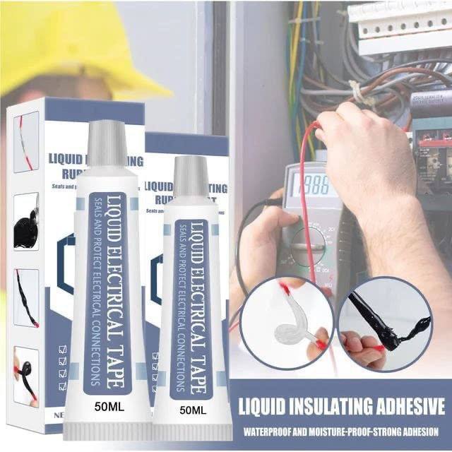 Liquid Electrical Tape Waterproof Wire Insulation Sealant for Cable Repair & Protection
