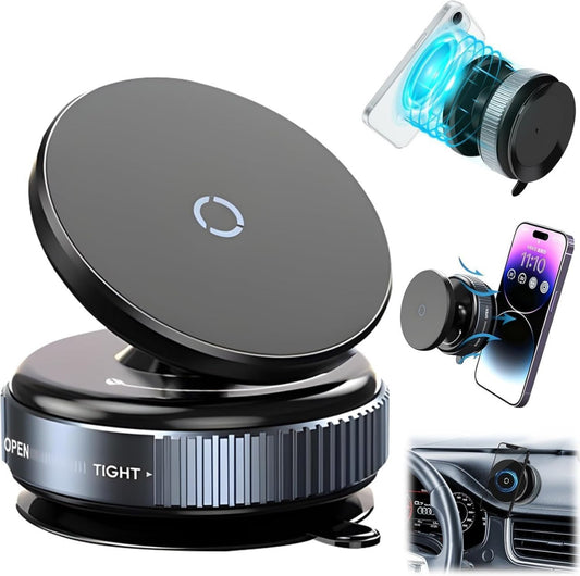 Vaccum Magnetic Phones Holder 360°