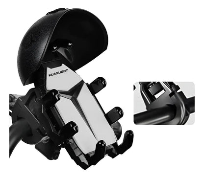 360° Rotating Bike Mobile Holder | Universal Motorcycle Phone Mount