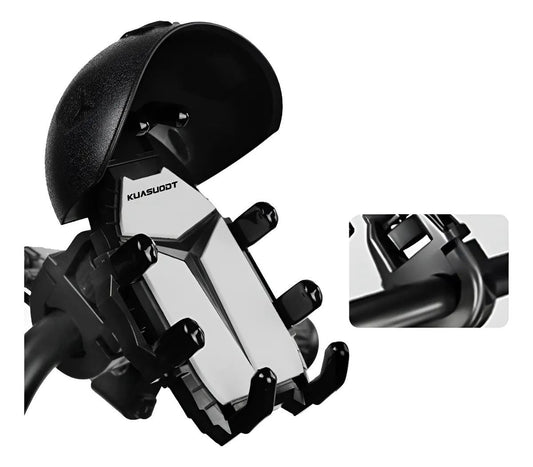 360° Rotating Bike Mobile Holder | Universal Motorcycle Phone Mount