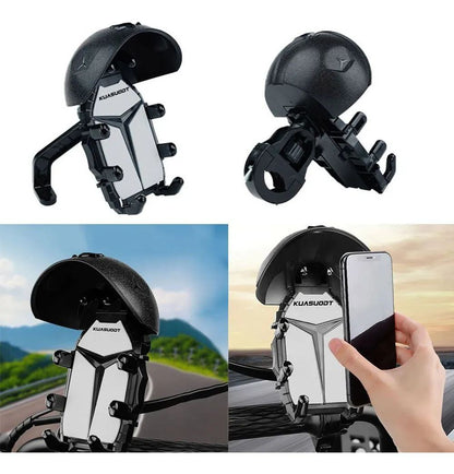 360° Rotating Bike Mobile Holder | Universal Motorcycle Phone Mount