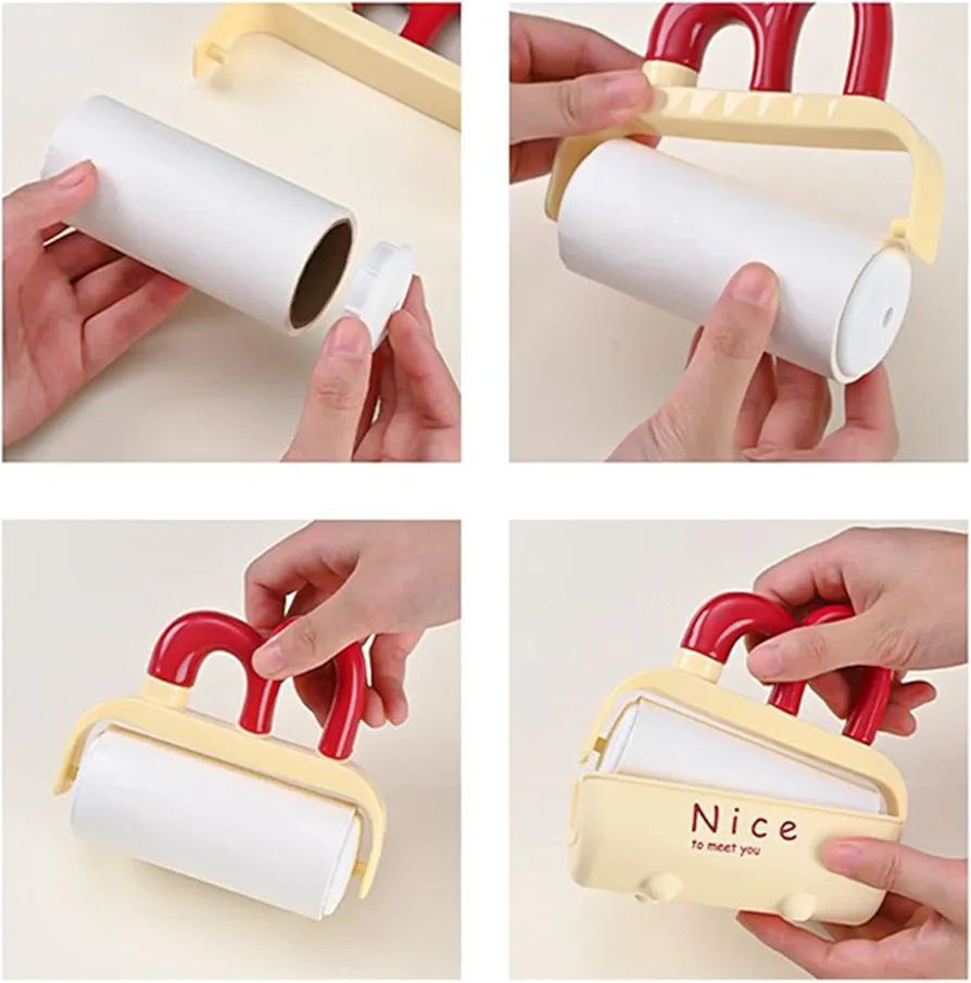 Nice Lint Roller for Clothes & Pet Hair – Portable Dust Remover