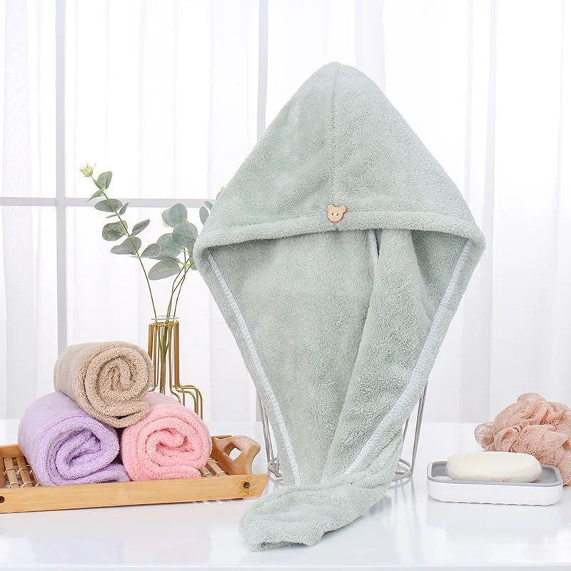 Microfiber Hair Drying Towel Wrap – Quick Dry Hair Wrap