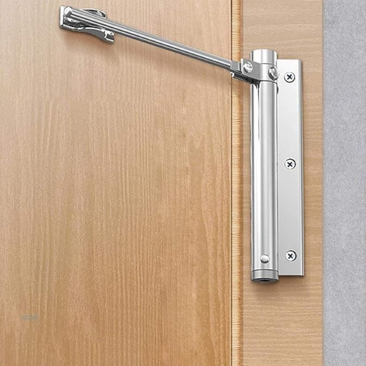 Premium Stainless Steel Automatic Door Closer | Silent & Smooth Closing