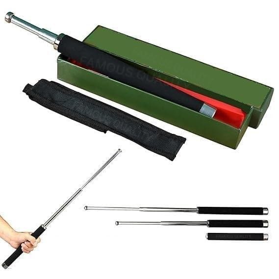 Telescopic Self Defense Stick – Stainless Steel Extendable Baton