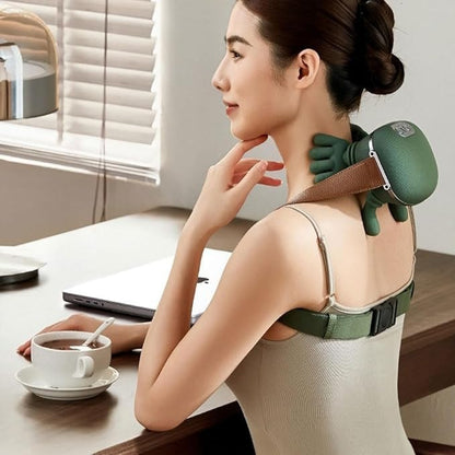 Electric Neck & Shoulder Massager with Vibration Therapy