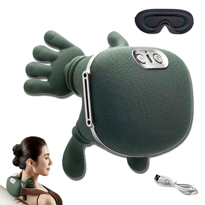 Electric Neck & Shoulder Massager with Vibration Therapy