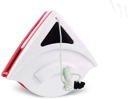 Triangle Magnetic Glass Cleaner | Double Sided Window & Glass Cleaning Tool | High Rise Window Cleaner