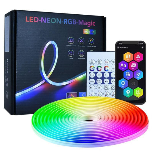 RGB Neon LED Strip Light with App Control 5 Meter