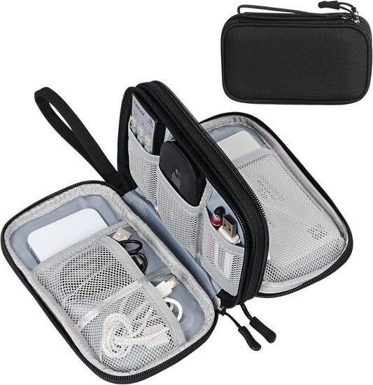 Electronic Organizer Travel Bag – Waterproof Cable & Charger Storage Case for Gadgets & Accessories