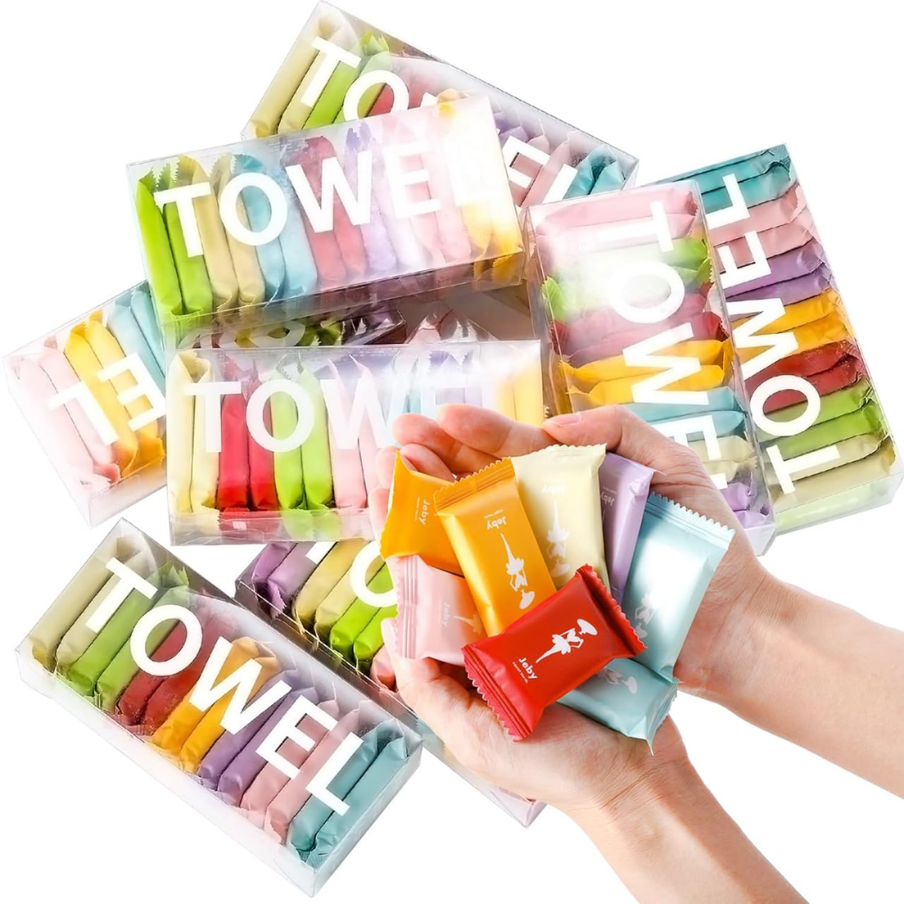 Compressed Towel Tablets – Portable Magic Coin Tissue for Travel & Home Use