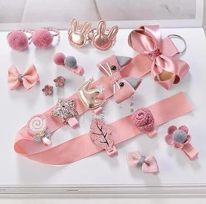 Baby Hair Collection Gift Set with Cute Hair Accessories for Girls