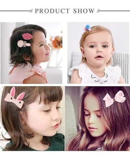 Baby Hair Collection Gift Set with Cute Hair Accessories for Girls
