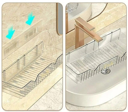 V V Bathroom Shelf – Wall Mounted Storage Rack