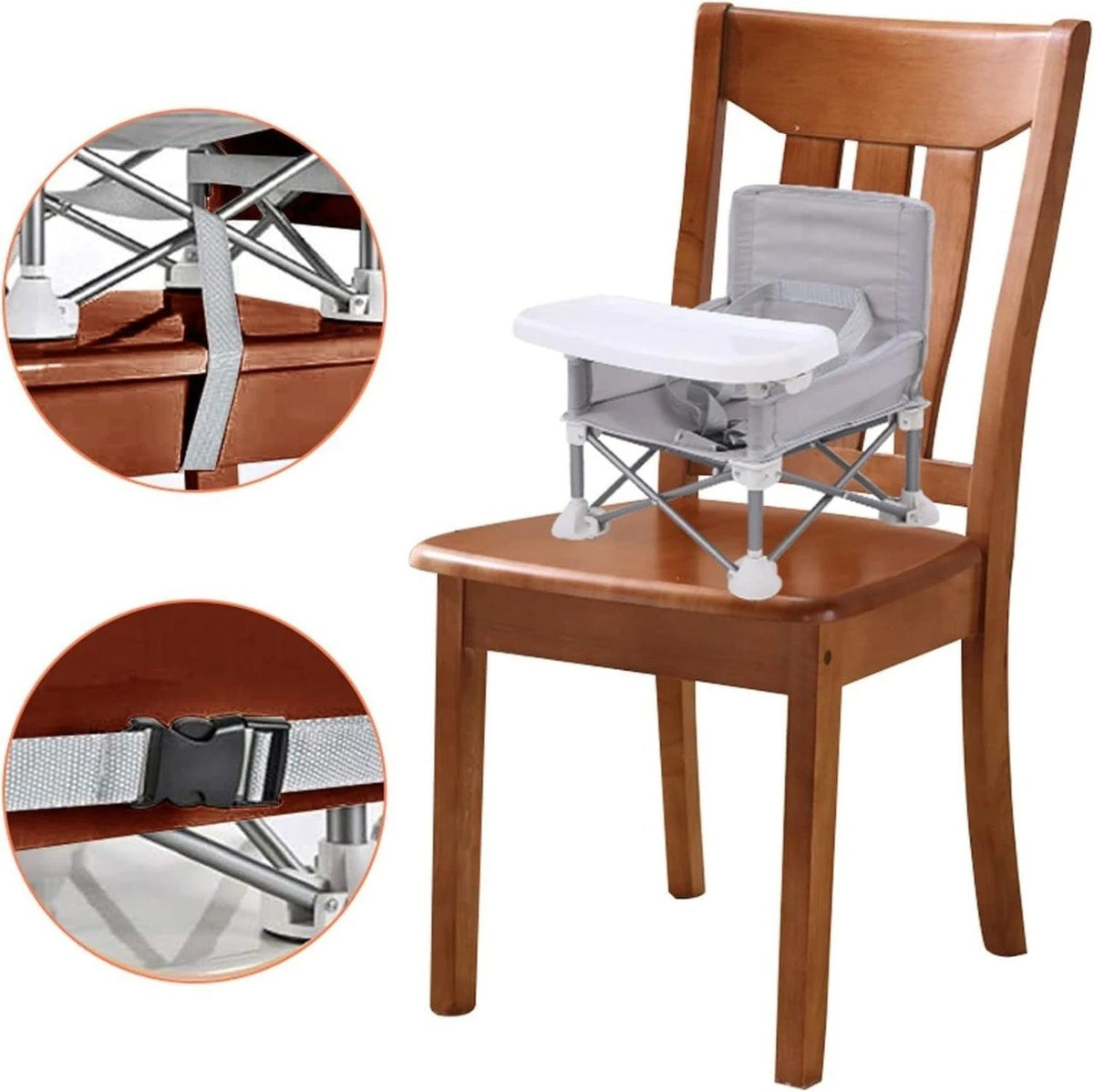 Portable Folding Baby Chair with Tray | Kids Feeding Seat
