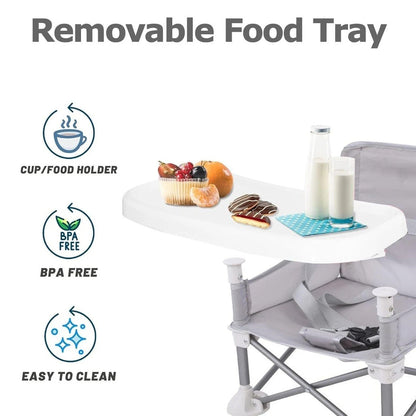 Portable Folding Baby Chair with Tray | Kids Feeding Seat