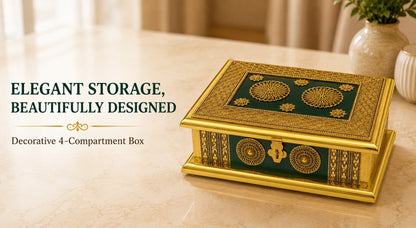 Premium Decorative Dry Fruit Box | Elegant Gift Box for Dry Fruits, Sweets & Festive Gifting
