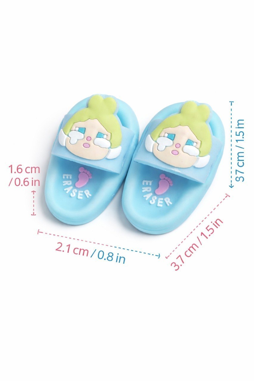 Eraser Slipper for Kids – Cute Cartoon Bear Slippers