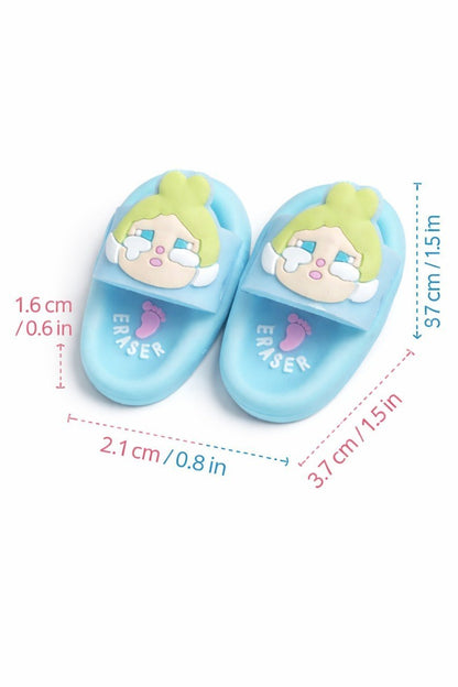 Eraser Slipper for Kids – Cute Cartoon Bear Slippers