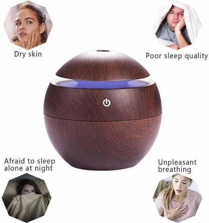Dark Wooden Humidifier
