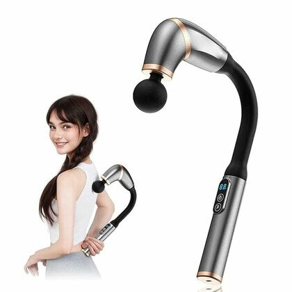 U SHAPE MASSAGE GUN WITH EXTANSTION HANDLE